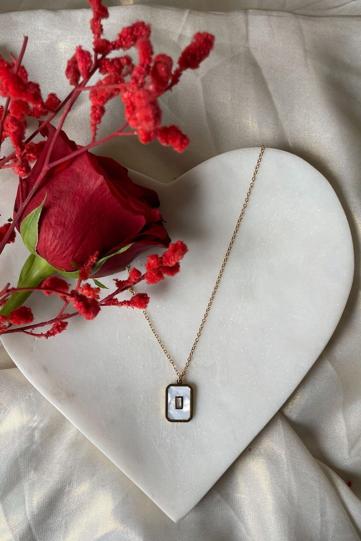 Gold Inlay Charm